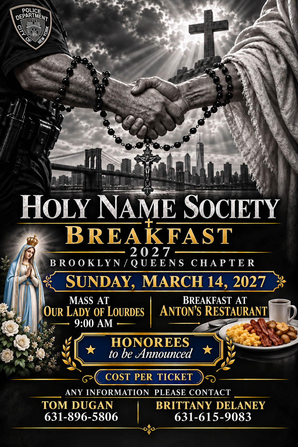 Annual Communion Mass and Breakfast flyer